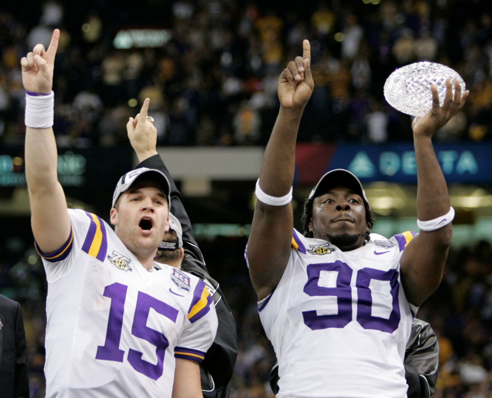 2008: Matt Flynn leads No. 2 LSU past No. 1 Ohio State for national championship